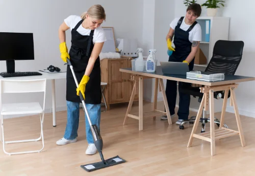 Nettoyage de bureau professionnel à Fromental